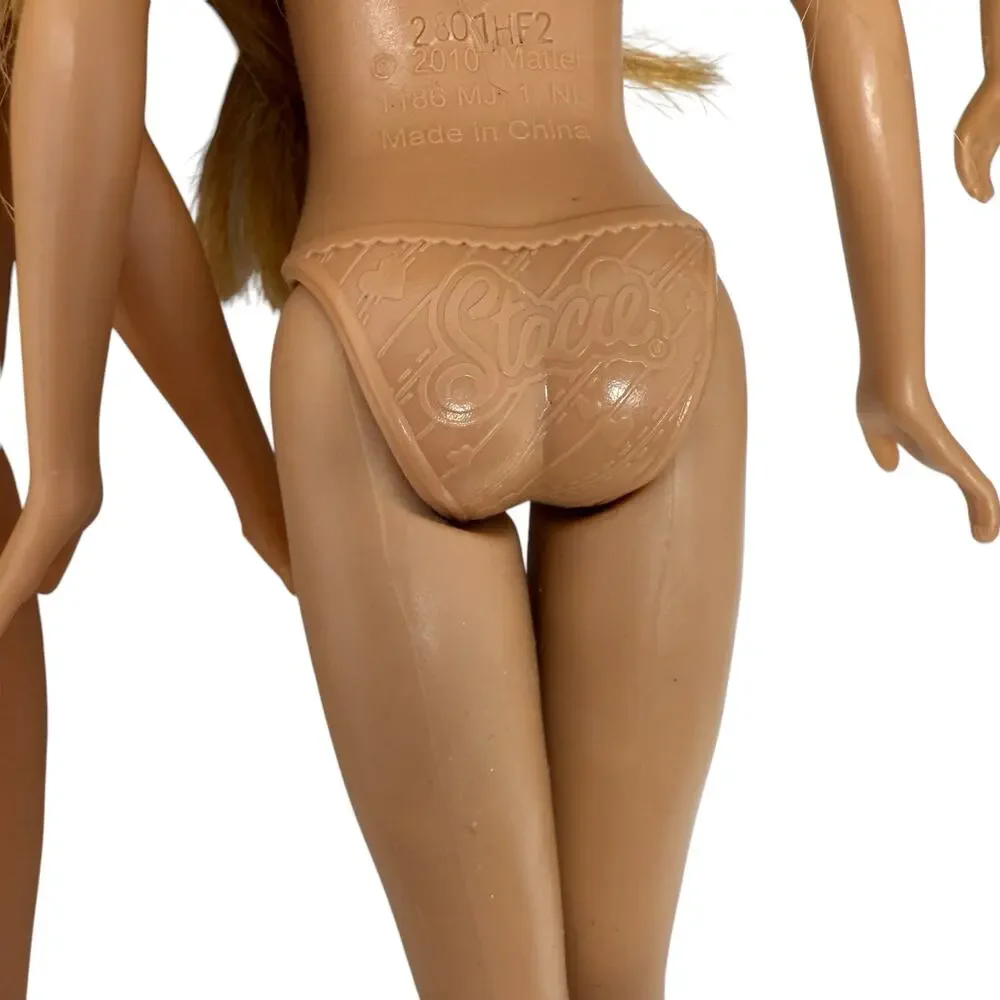 Barbie Mattel Stacie Chelsea 2010 2013 Nude Dolls LOT Of‎ Four Dolls